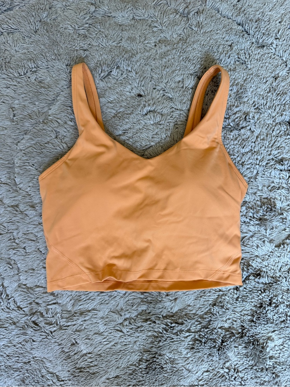 Lululemon Orange align tank size small
